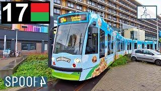 Cabinerit Tram 17 (Amsterdam) | Havenstraat - Osdorpplein - Centraal Station (Tram Driver's POV)