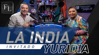 La india Yuridia en Fernando Lozano presenta