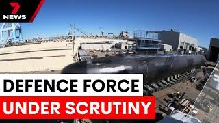 Australia's Defence Force faces readiness concerns | 7NEWS