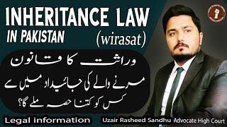 Inheritance Law in Pakistan | Wirasat | Share in Property