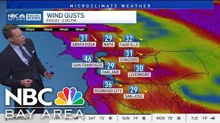 Jeff's Forecast: Tracking on & off wind