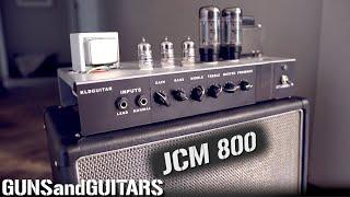 Build a MARSHALL JCM 800 for less than $300! (KLD JCM-PC DIY Tube amp kit review + demo)