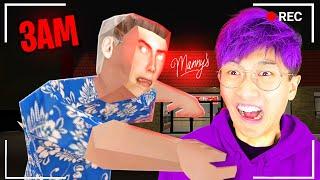 CREEPY FAST-FOOD PLACE *ATTACKED US!?* (LANKYBOX Playing MANNY'S Full Game)