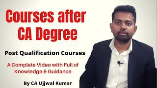 Best Courses After CA with CA Ujjwal Kumar || A Video with Complete package of knowledge & guidance