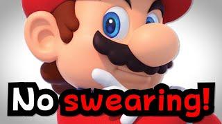 Mario tells you to stop swearing