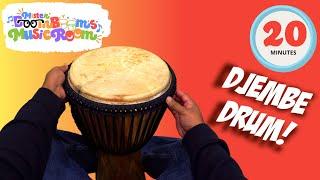 Djembe Drum Play Along for Kids & Beginners (African Treasure) - Black History with Mister Boom Boom