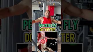 Learn and improve your pec deck fly #chestworkout #chestflys
