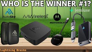 2024's BEST ANDROID AUTO WIRELESS ADAPTER [TOP 7 Best Android Auto Wireless Adapters/Dongle!]