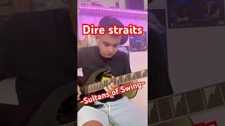 Sultans of swing - first solo (improv also) #direstraits #solo #guitar #viralshorts