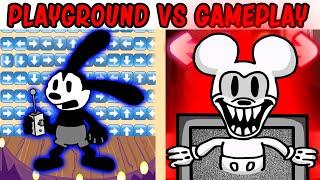 FNF Character Test | Gameplay VS Playground | Mickey Mouse Phase 5 |  Sunday Night 2.5 | Oswald