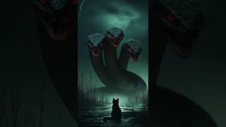 Cat & Snake Fusion  Silent Venom Strikes! #shorts #fusion #hybrids