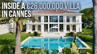 Inside a €25.9 Million Luxury Cannes Villa | International Property Tour