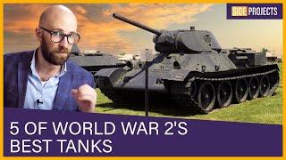 The Five Best Tanks of World War II