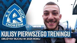 Kulisy pierwszego treningu Ruchu w 2025 roku (07.01.2025)