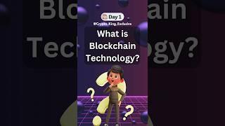 What is Blockchain Technology?  #Blockchain #CryptoTech #BlockchainExplained #BlockChain