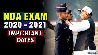 NDA Exam Important Dates | NDA Exam 2020 | NDA Exam 2021