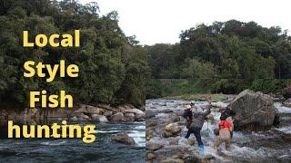 Traditional style fish hunting in Putao by Hometown Lifestyle