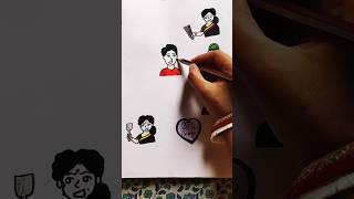 Mummy VS BTS Army  Indian Army jonno  like kore dao#youtubeshorts #art #drawing #funny #army #bts