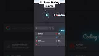 Tired of Boring Browser Homepage? Just see this #shorts