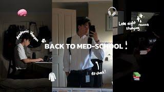 MY PRODUCTIVE FIRST WEEK BACK TO MEDSCHOOL // PETER LE