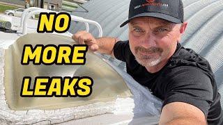 How To Re-Seal Your RV Roof