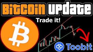 Bitcoin DUMP to 45K Started Now!! Trade the Breakout on Toobit Exchange!!