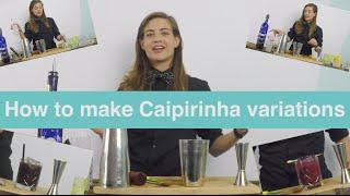 How to Make Caipirinha Variations - Cocktail Tutorial by Tess Posthumus