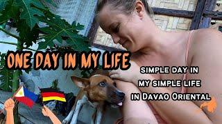 VLOGTOBER - GERMAN simple day in SIMPLE LIFE in DAVAO ORIENTAL PHILIPPINES - ONE DAY IN MY LIFE