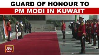 PM Modi In Kuwait: Guard Of Honour, Meetings With Emir And Crown Prince, MoU Signing