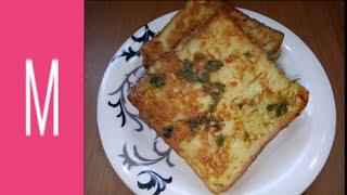 Cheese Egg Toast Quick and Easy Indian Breakfast Recipe/Manisha's Kitchen.