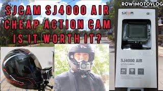 SJCAM SJ4000 AIR Review Cheap Action Camera Good for Motovlog