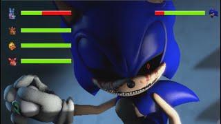 FNAF UCN ROCKSTAR vs SONIC.EXE With HEALTHBARS