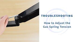 How To Adjust The Gas Spring Tension