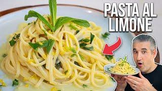 How to Make PASTA al LIMONE Like an Italian (Lemon Pasta Recipe)