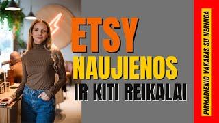 Pirmadienio vakaras su Neringa ir ETSY  Balandžio 29 d. tiesioginės transliacijos įrašas