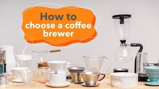 How to Choose A Coffee Brewer | Intro to Brewing Skills Lab