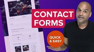 How To Create A Contact Form In WordPress 2025 FREE