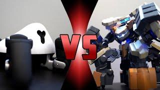 ROBOT DEATH BATTLE! - HEXA VS Ganker EX Shield Mountain  (ROBOT DEATH BATTLE!)