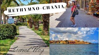 GREECE Travel Vlog: Easter in CRETE, 700km-4 Days, Rethimno&Chania part 1 #Crete |Olga-Maria Riante