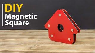 How To Make A Magnetic Square || make a magnetic square from used speakers