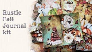 SS Digital Studio Kit share video:  Rustic Fall Journal Kit