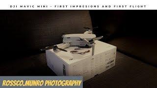 DJI Mavic Mini - First Impressions and first flight + INEOS Security! - Rossco.Munro Photography