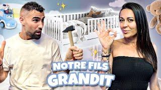 ÉPISODE 76 _ NOTRE FILS PASSE À UN LIT DE GRAND  + CONCOURS INCROYABLE ! 