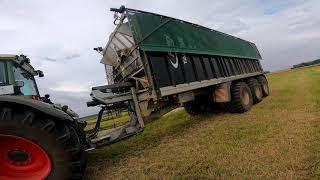 Let's Drive Fliegl Taurus ASW 391 + Fendt 718 Gras 2. Schnitt