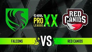 Falcons vs. RED Canids - ESL Pro League Season 20 - Group D