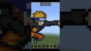 Minecraft anime character build Naruto #music #minecraft #minecrafbuilds  #gaming #freefire