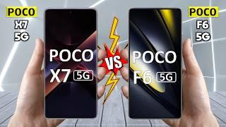 Poco X7 Vs Poco F6 - Full Comparison  Which is BEST for You?