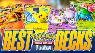 These are the BEST DECKS in Pokemon Pocket right now