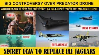 Indian Defence News:Congo Chooses India’s Tejas,MQ-9B Predator Drone Controversy,Stealth Drones