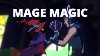 Evil-Lyn & Orko vs  Dark Mage ( He-Man Revelations by Netflix )